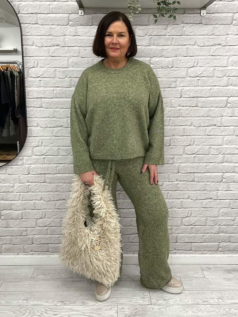 Vero Moda Relaxed Knit - Sage