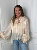 Romantic Frill Blouse