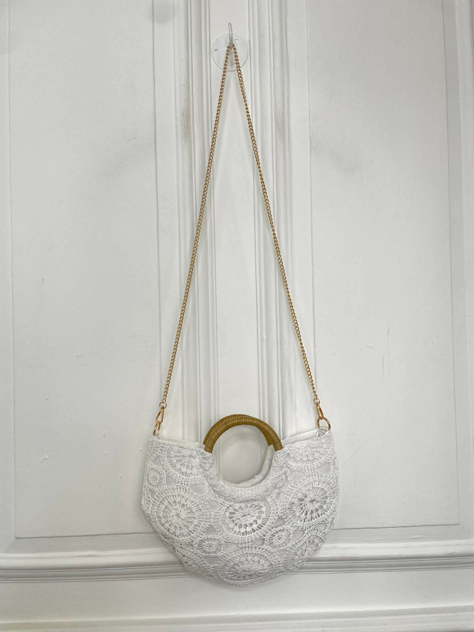 Crochet Bag - White
