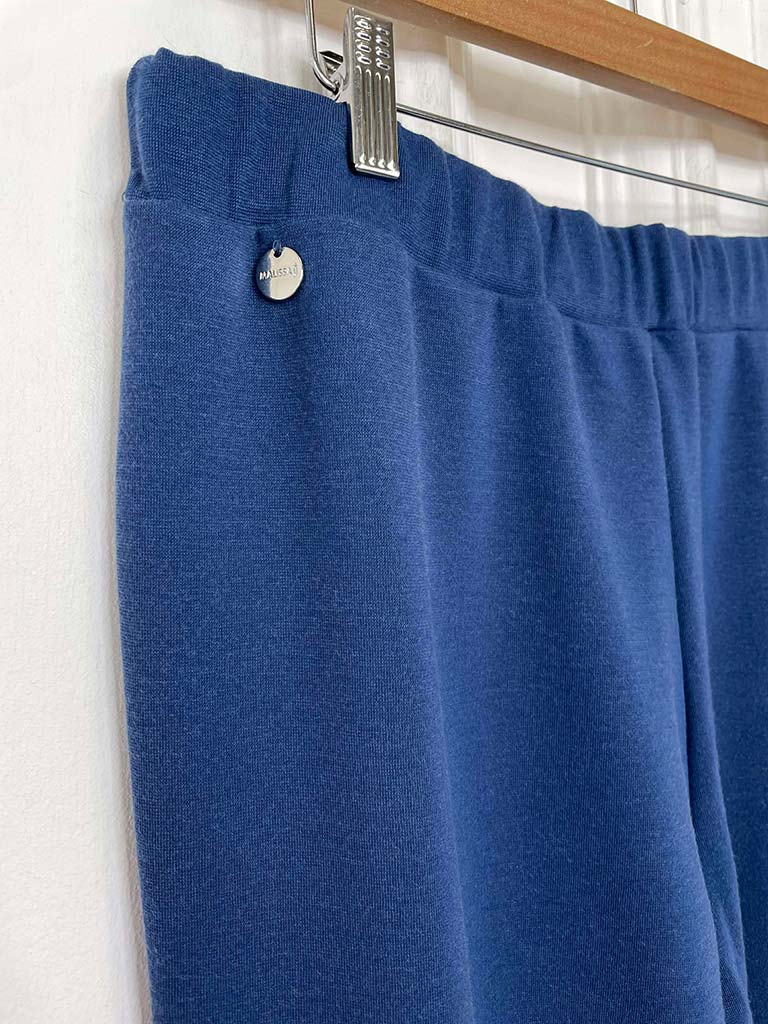 Malissa J Ponte Cigarette Trousers - Denim