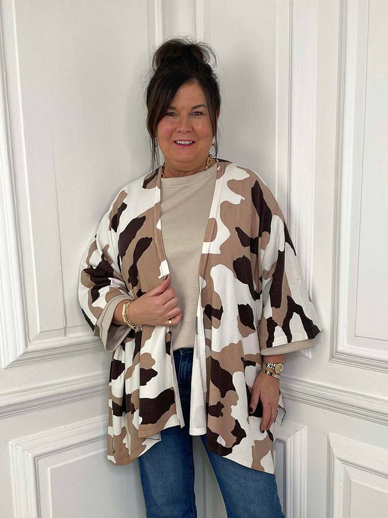 Malissa J Camo Wrap - Brown