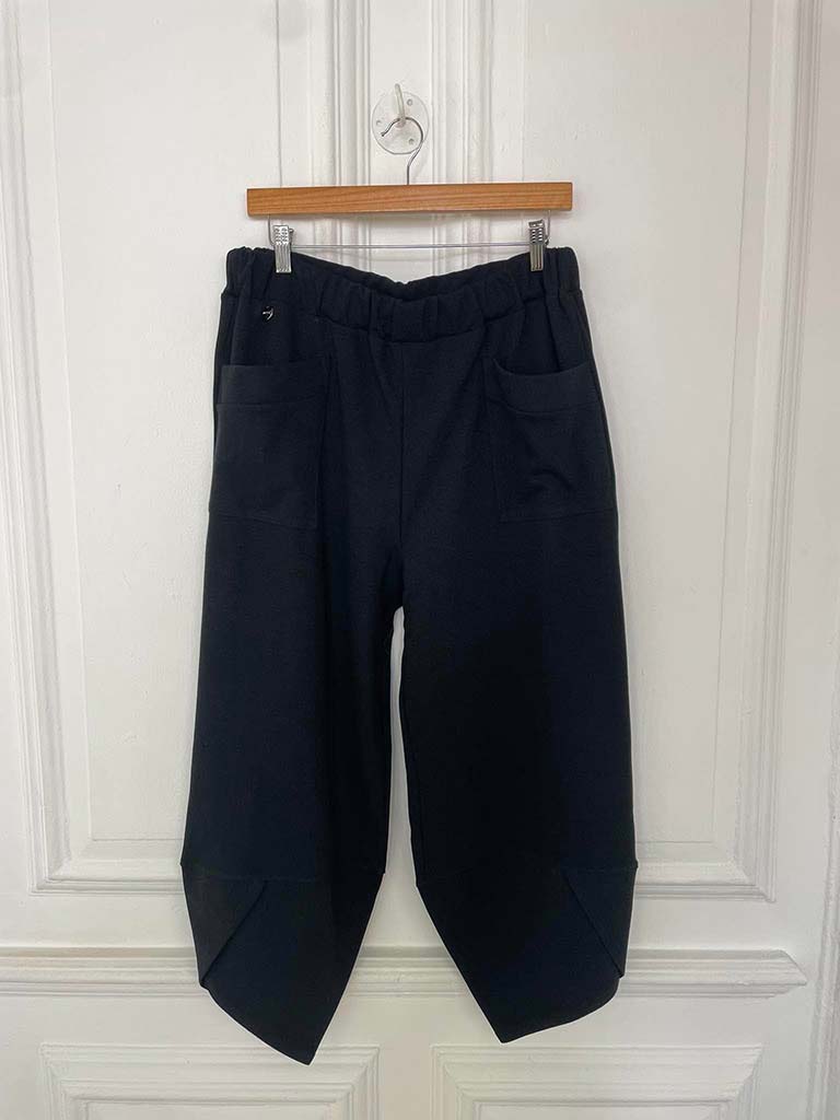 Malissa J Tulip Hem Trousers - Black