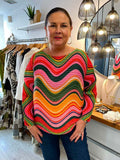 Malissa J Swirl Pleat Top
