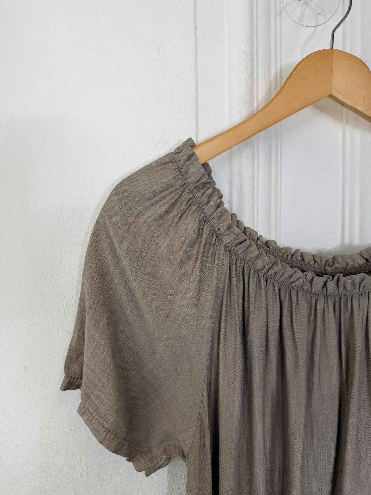 Bardot Maxi Dress - Mocha
