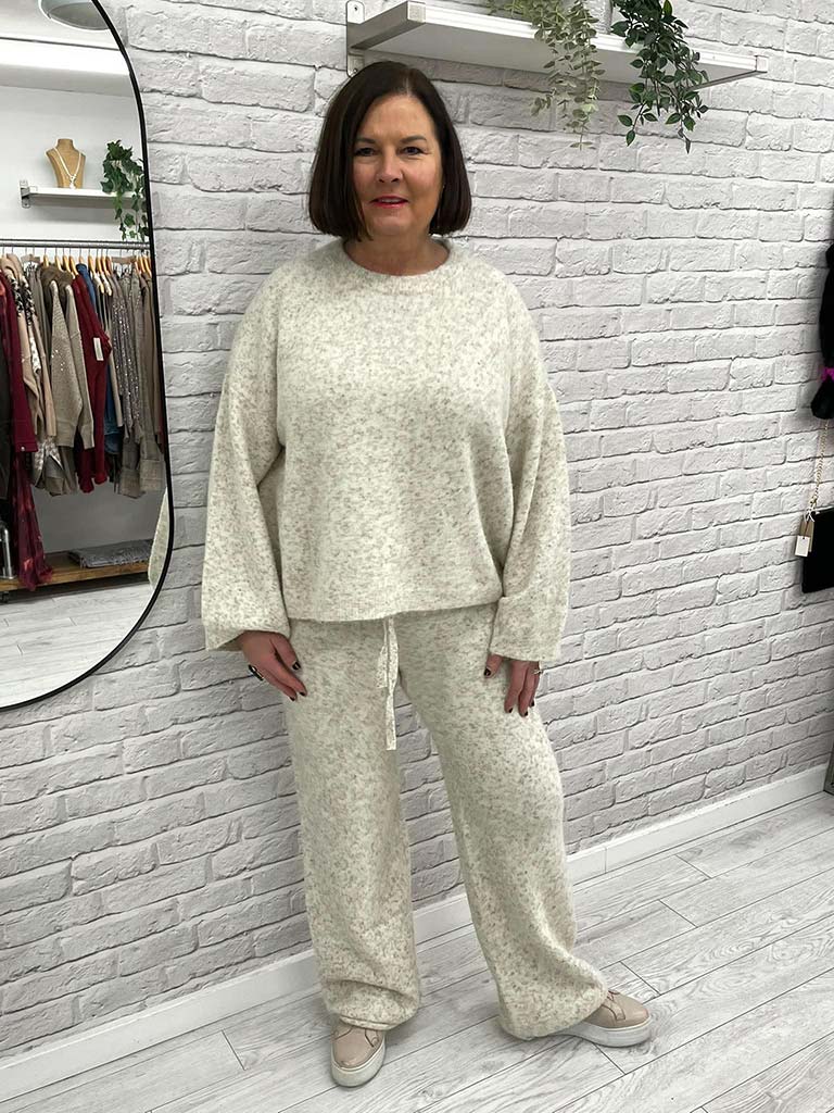 Vero Moda Relaxed Knit - Oatmeal