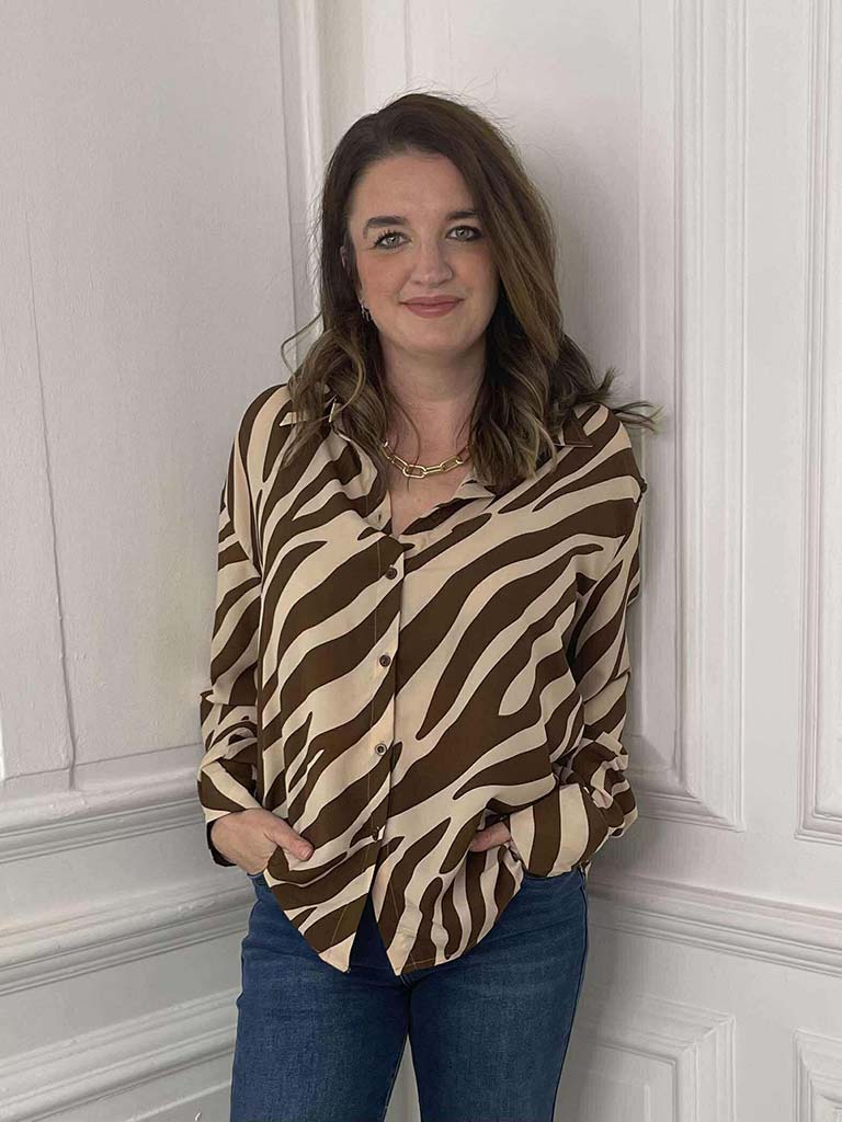 Zebra Print Shirt