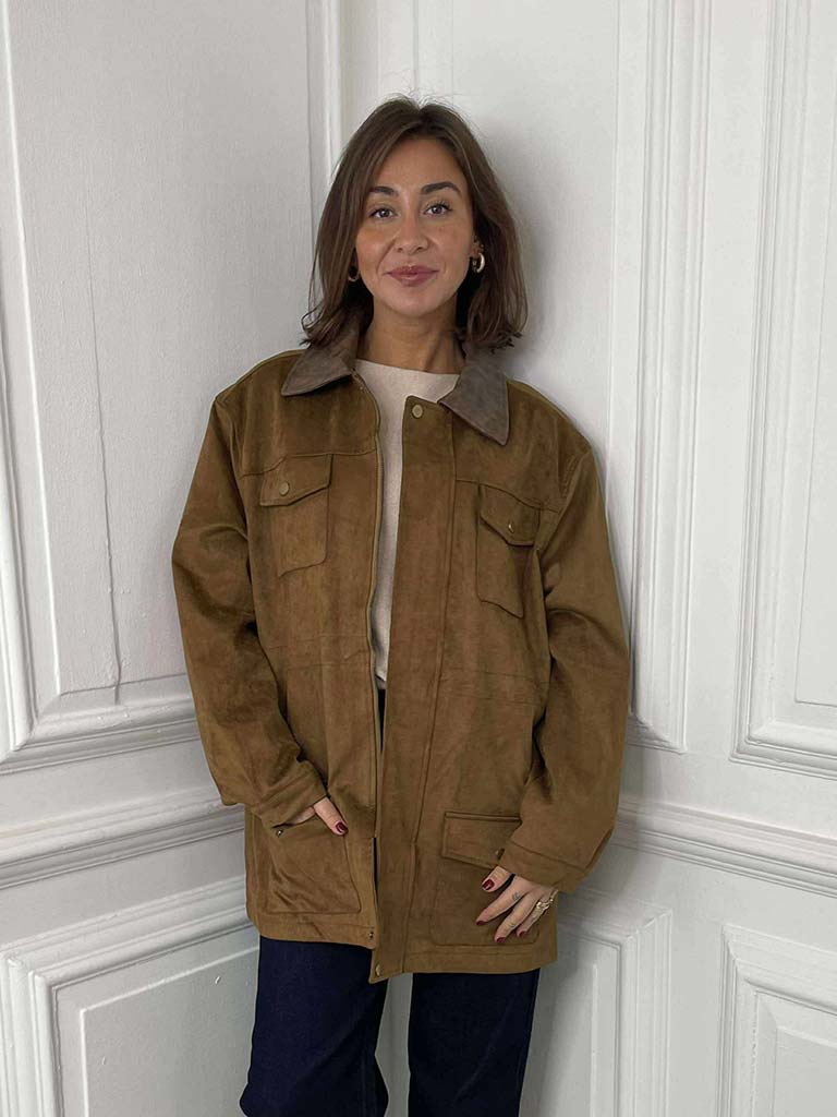 Suedette Barn Jacket