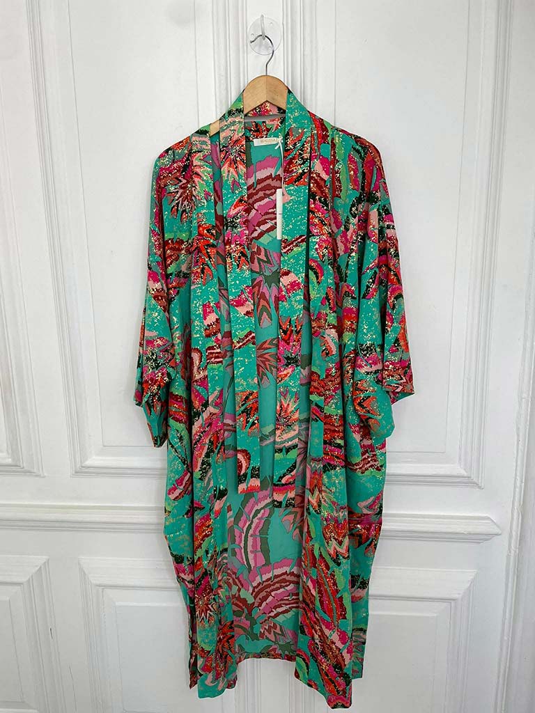 Malissa J Rio Long Kimono - Jade