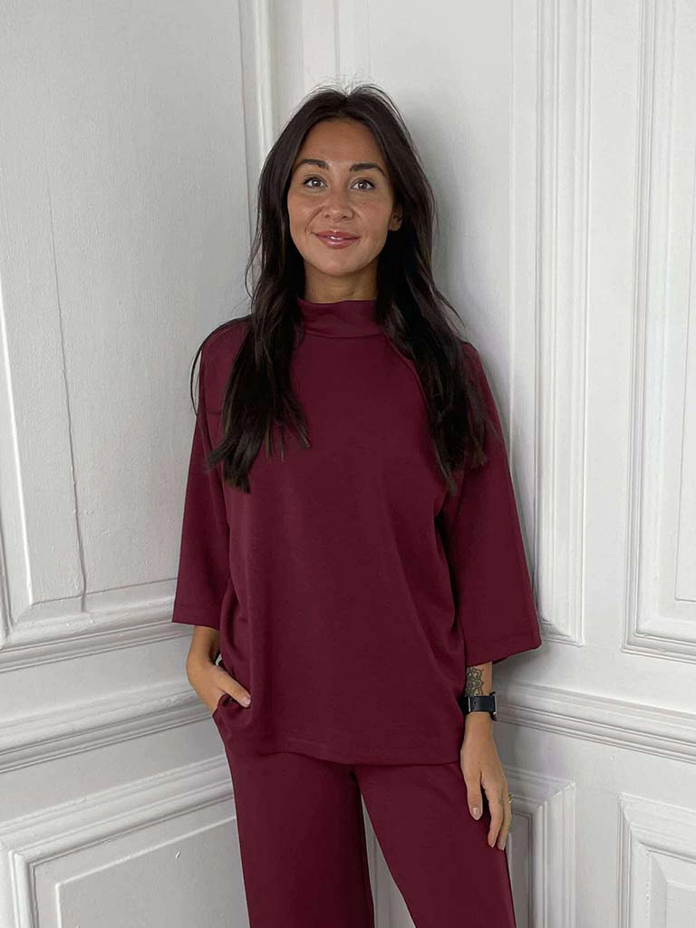 Soya Concept Banu Sweatshirt - Merlot