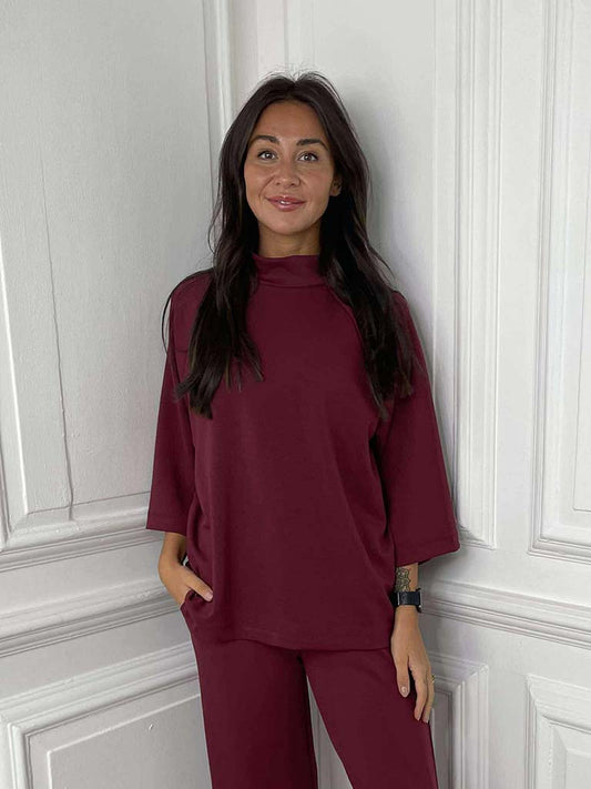 Soya Concept Banu Sweatshirt - Merlot