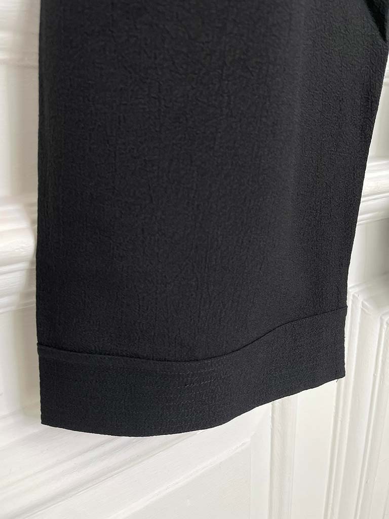 Malissa J Crepe Palazzo Trousers - Black