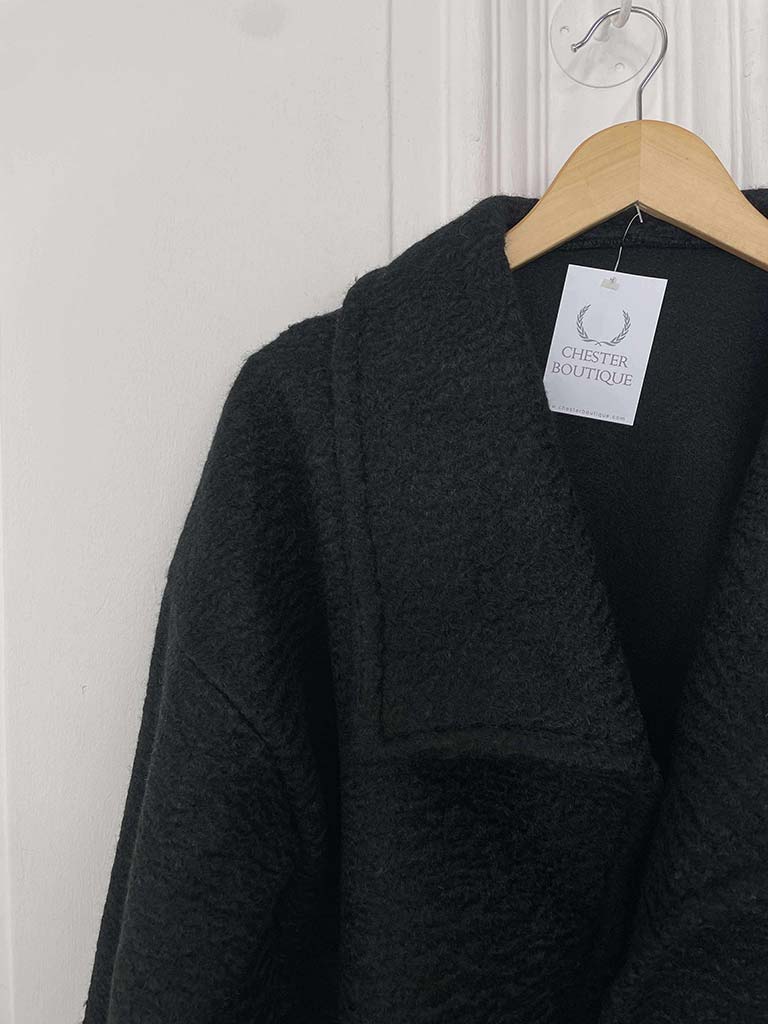 Boucle Jacket - Black