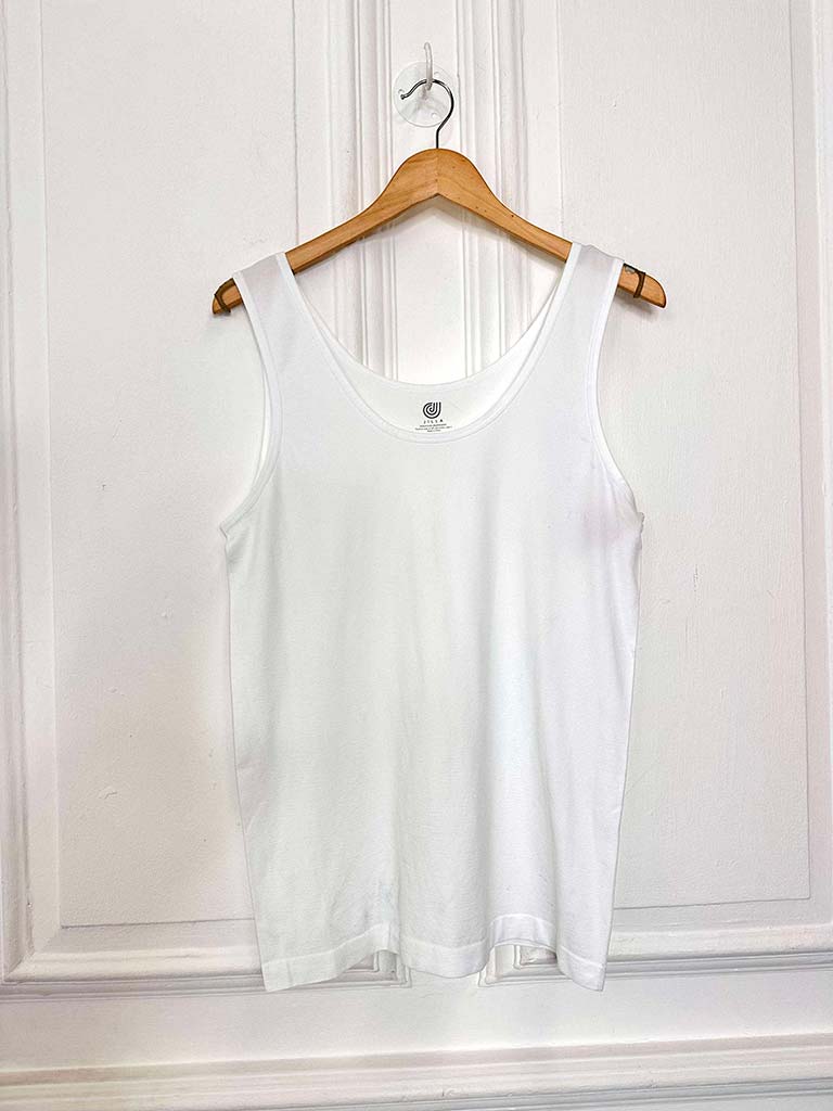 Seamless Basic Vest - White