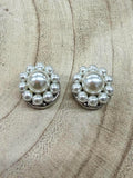 Pearl Daisy Button Covers