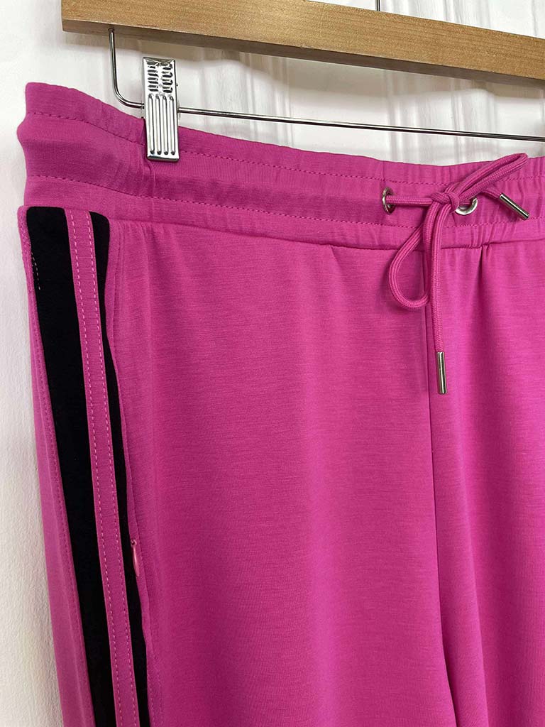Malissa J Jersey Joggers - Hot Pink