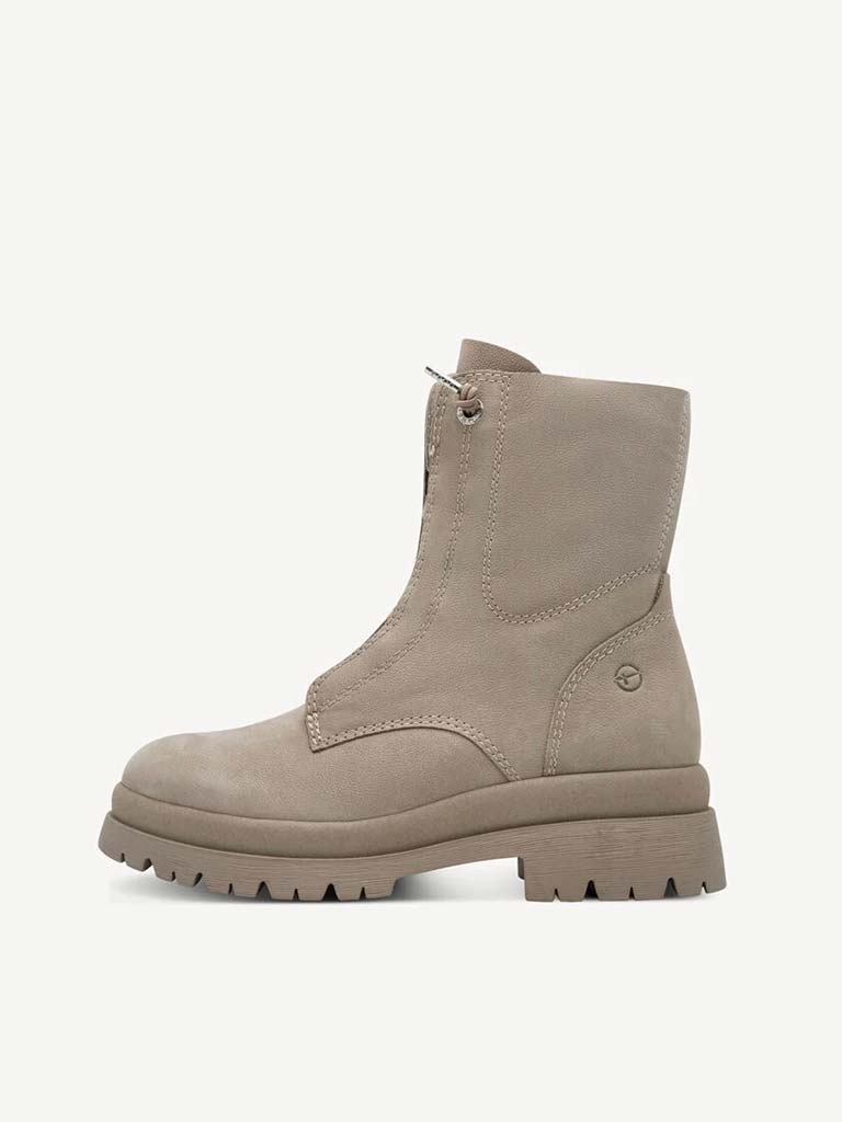 Tamaris Chunky Boots - Taupe up by