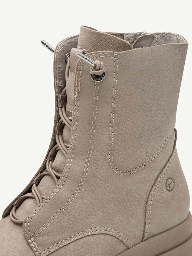 Tamaris Chunky Boots - Taupe up by