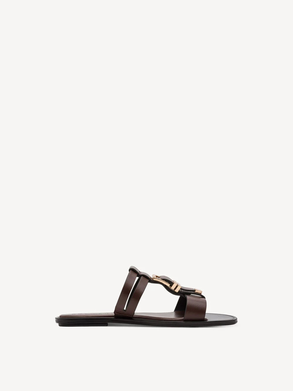 Tamaris Buckle Mule - Brown