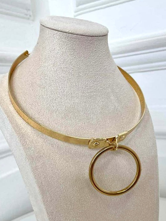 Gold Loop Choker