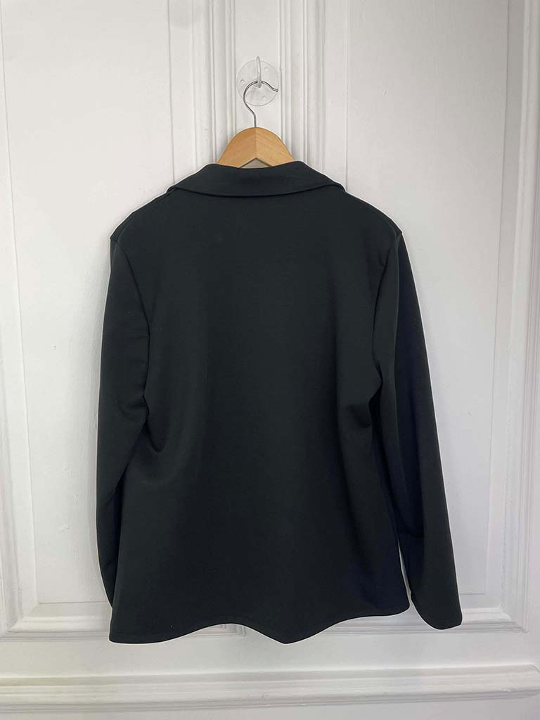 Classic Jersey Blazer - Black