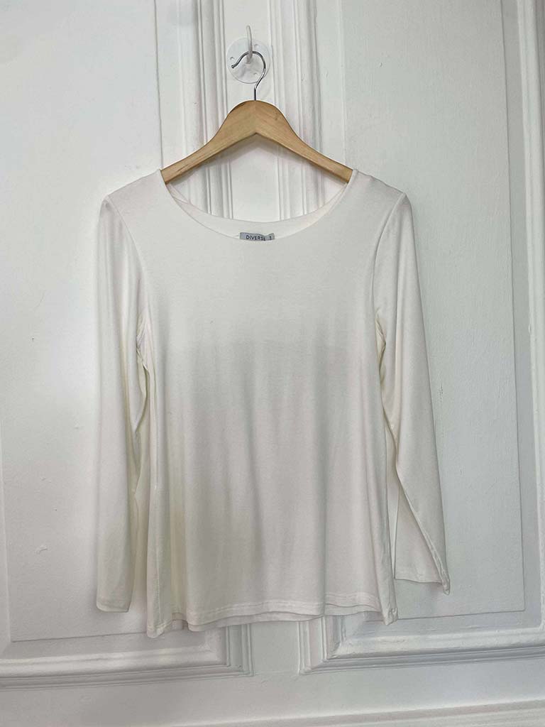Supersoft Long Sleeve Top - Warm White