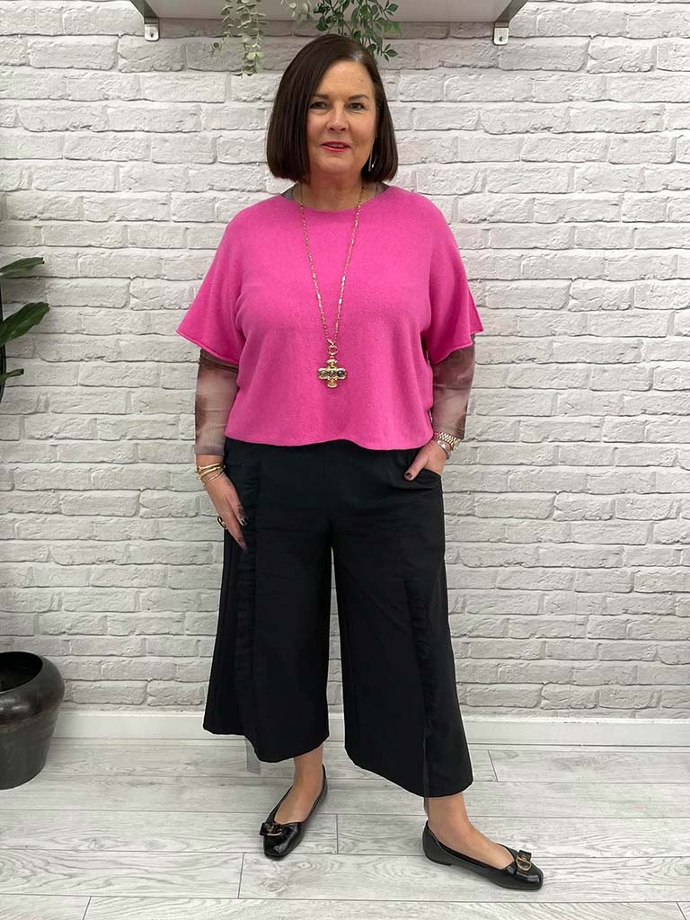 Boxy Knit - Candy Pink