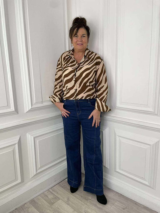 Zebra Print Shirt
