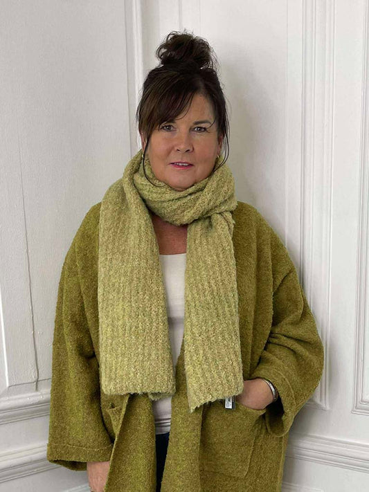 Eb&Ive Naviva Scarf - Chartreuse