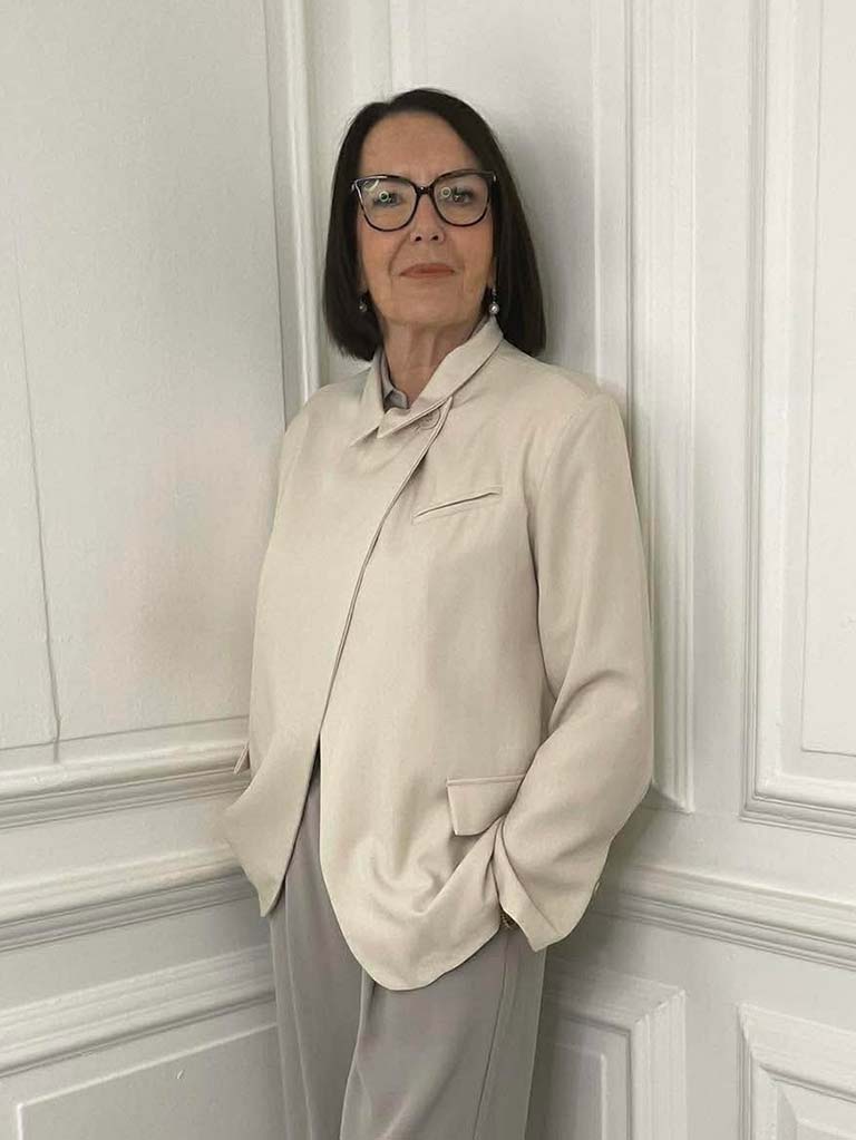 Asymmetric Blazer - Stone