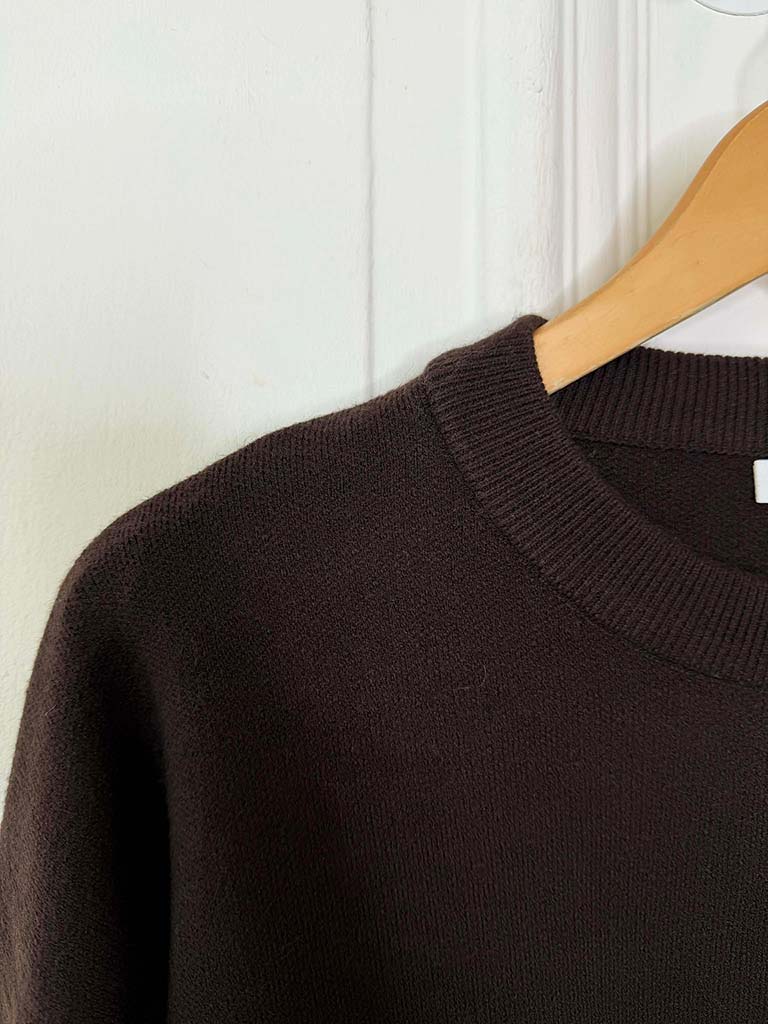 Supersoft Luxe Pocket Knit - Chocolate
