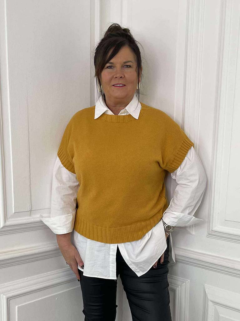 Tank Knit - Mustard