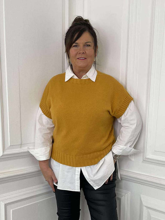 Tank Knit - Mustard