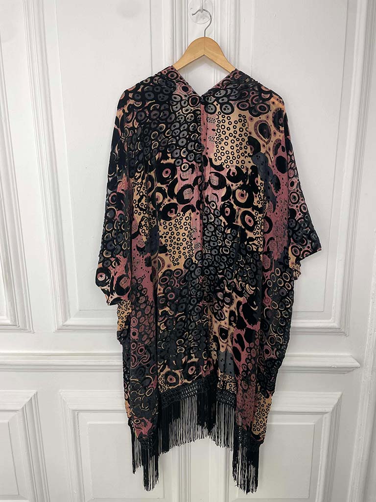 Malissa J Devoré Fringed Throwover