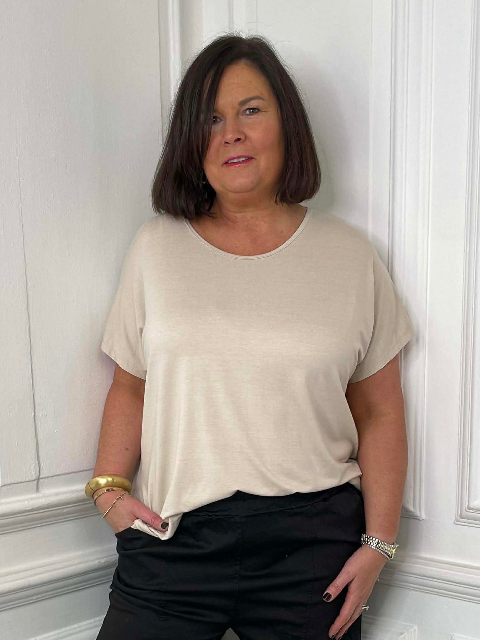 Basic T-Shirt - Stone