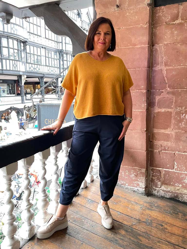 Boxy Knit - Mustard