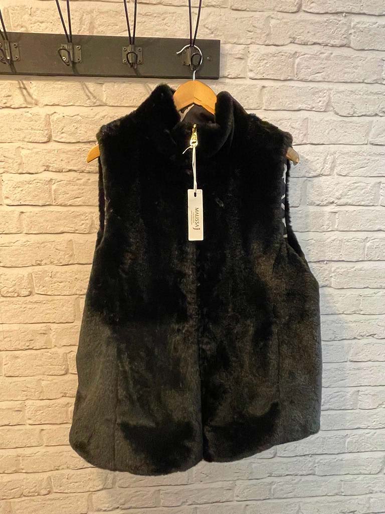 Malissa J Reversible Gilet - Giraffe