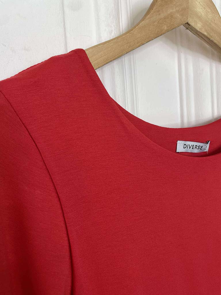 Supersoft Long Sleeve Top - Cherry