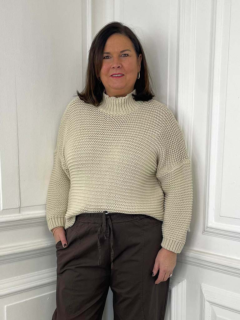 Fisherman Knit - Stone