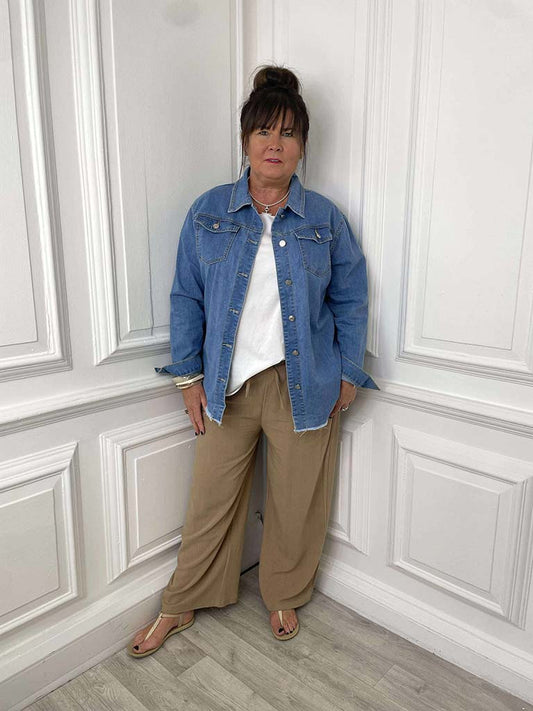 Denim Shacket