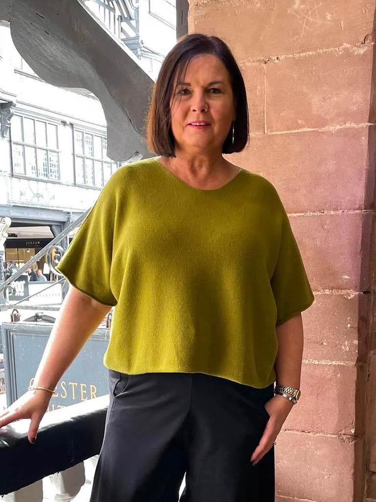 Boxy Knit - Avocado