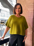 Boxy Knit - Avocado