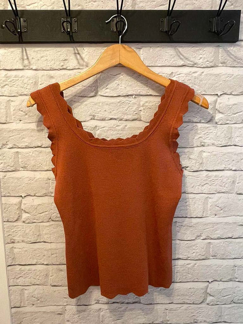 Diamond Edge Vest - Tan