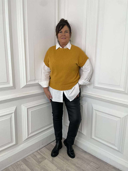 Tank Knit - Mustard