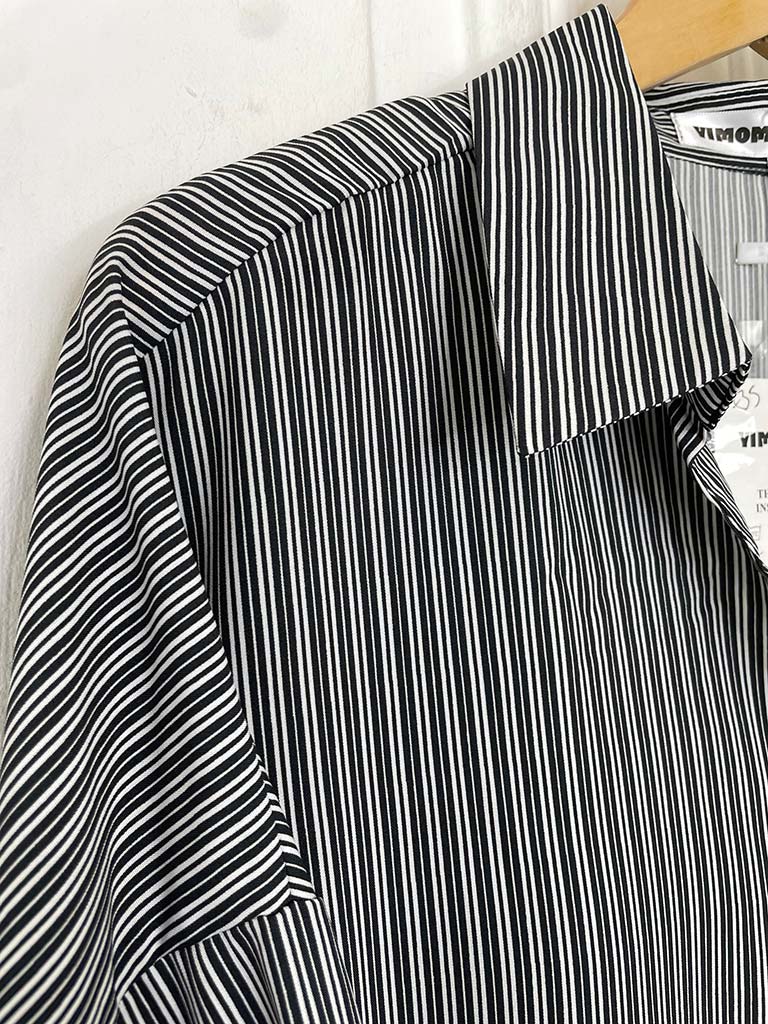 Classic Stripe Shirt - Black