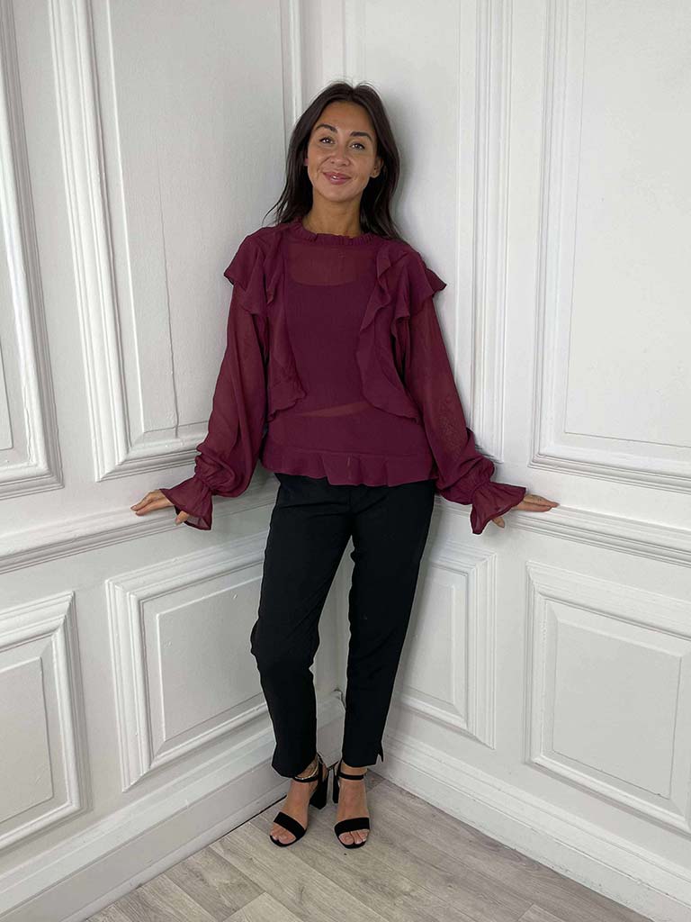 Soya Concept Naia Blouse - Bordeaux