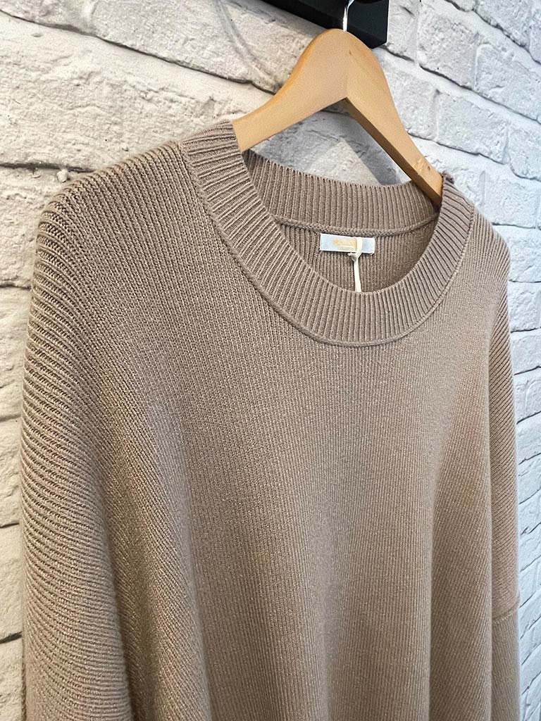 Malissa J Chunky Knit - Mushroom