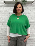 Boxy Knit - Apple