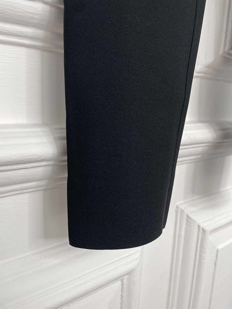 Luxe Scuba Leggings - Black