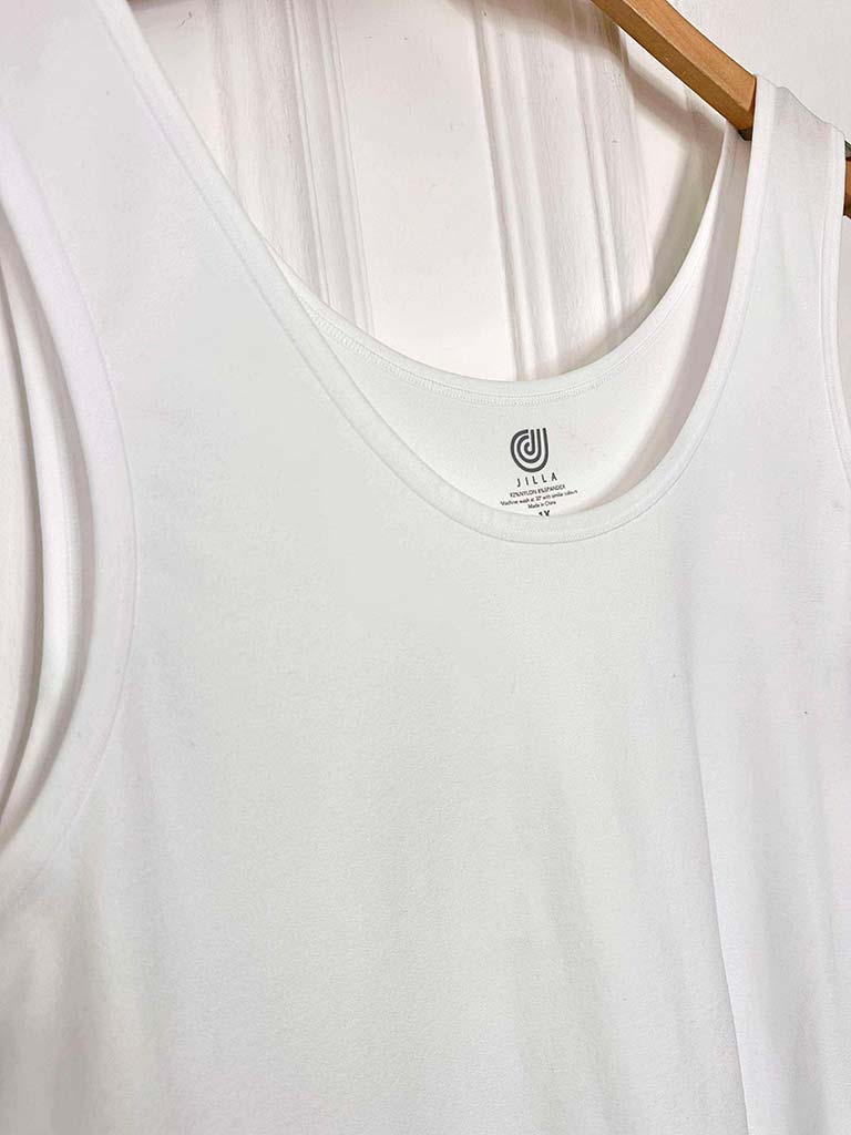 Seamless Basic Vest - White