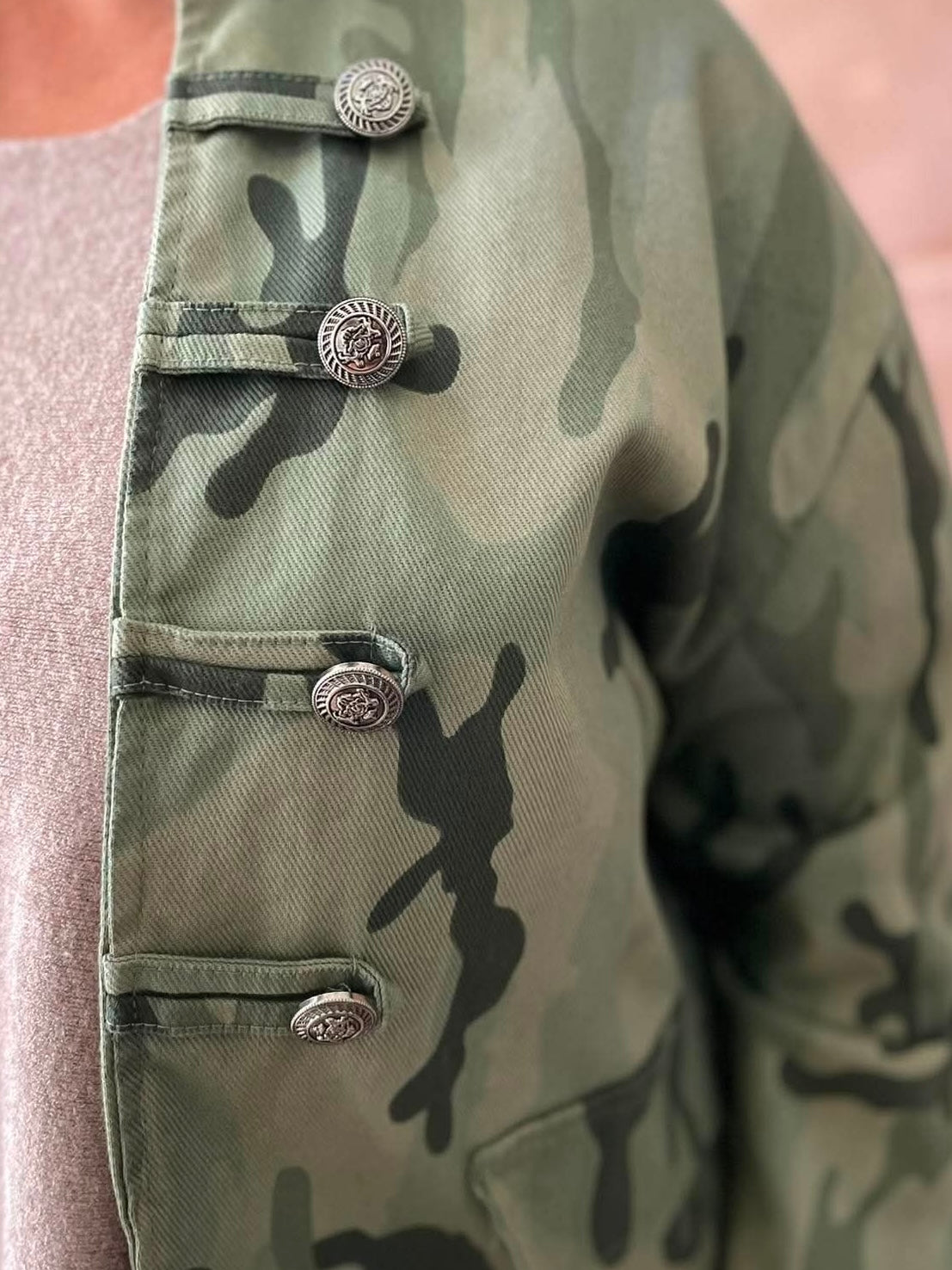 Camo Military Jacket